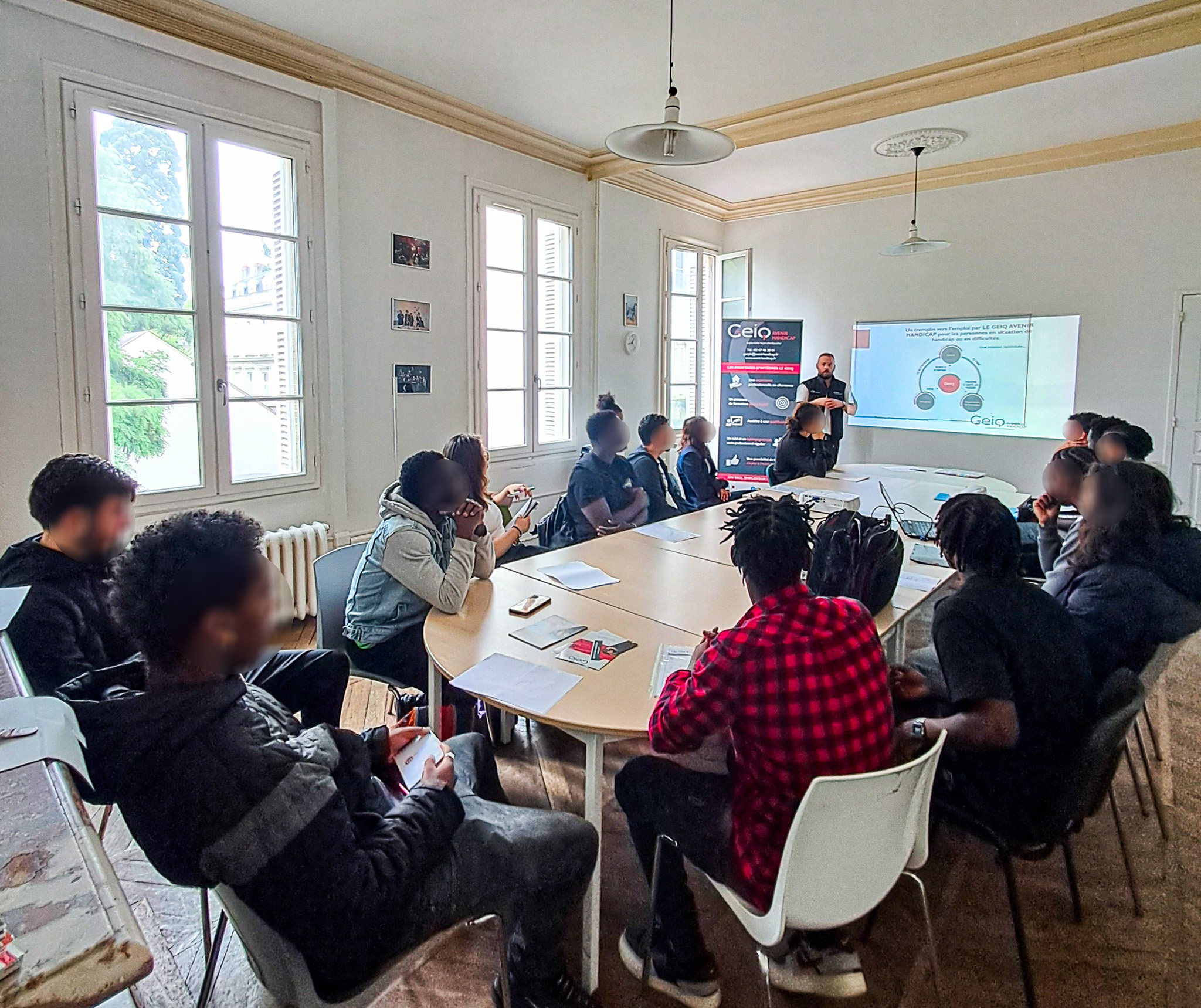 Rencontre avec le GEIQ Avenir Handicap & GE Handicap et Diversité