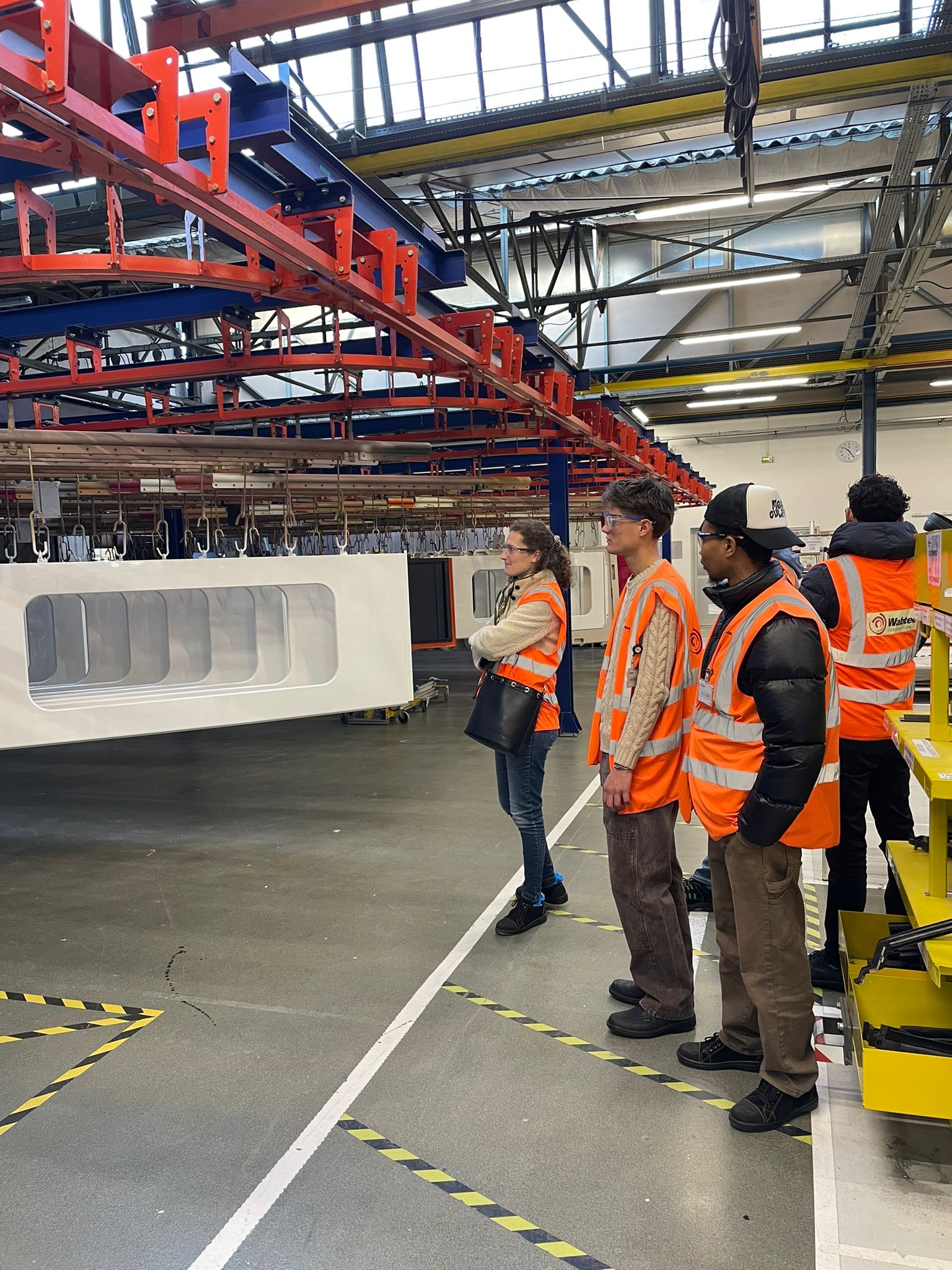 🚆 Visite de l’entreprise Wabtec (Faiveley Transport) : une immersion au cœur des métiers du ferroviaire 