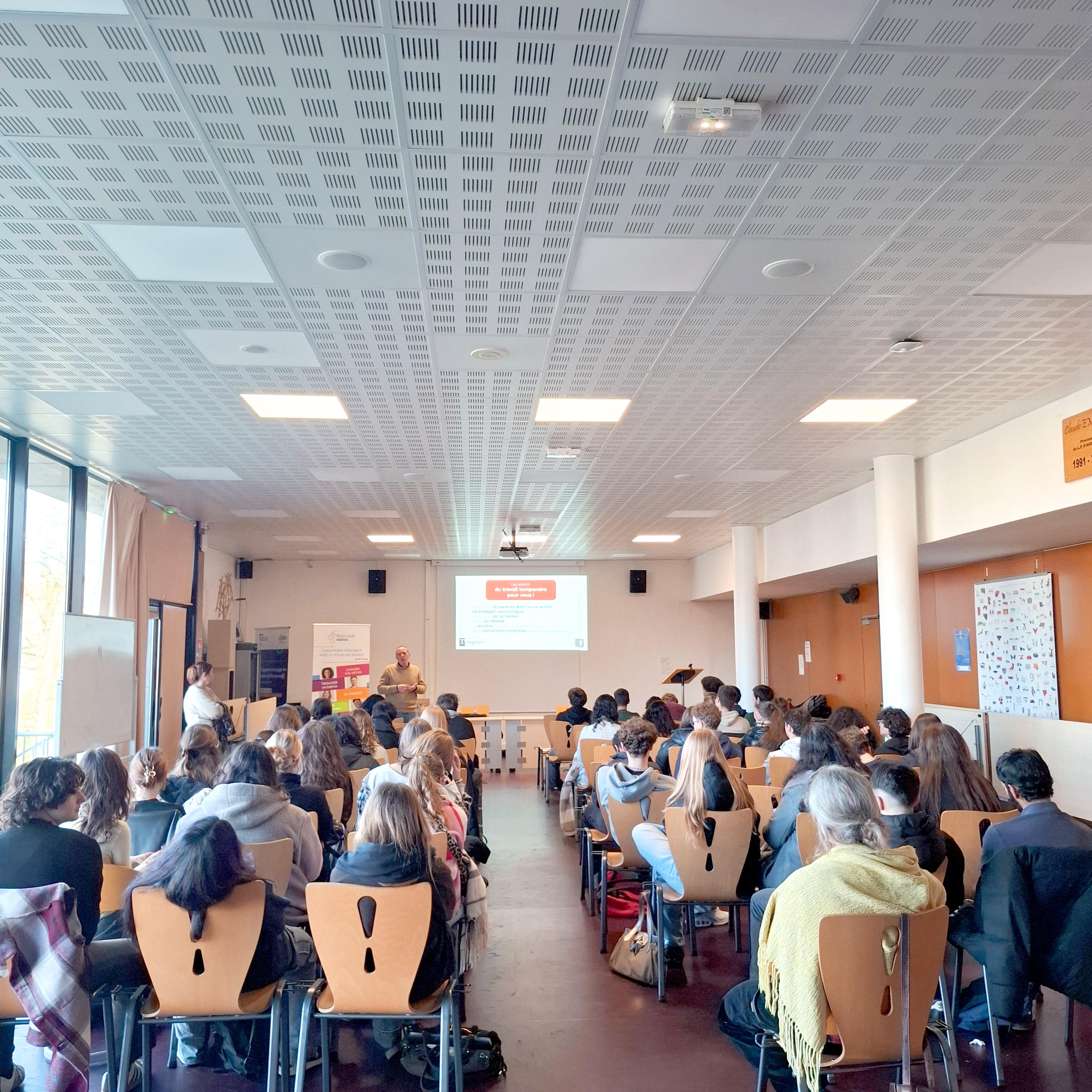 La Mission Locale de Touraine au lycée professionnel d’Arsonval 🎓